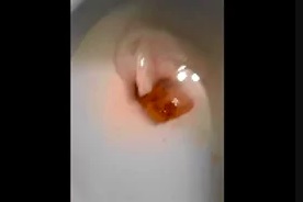 Toilet Turd Sucking
