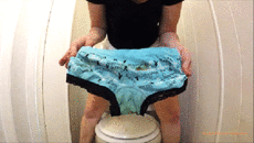 Poopy Blue Playboy Bunny Panty