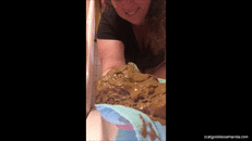 ScatGoddess: Blue Panties PantyPoop Worship