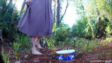 Feeding my Toilet Dog my Shit Outside