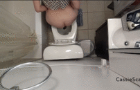 Cassie's Constipated Moaning for Big Chunky Shit
